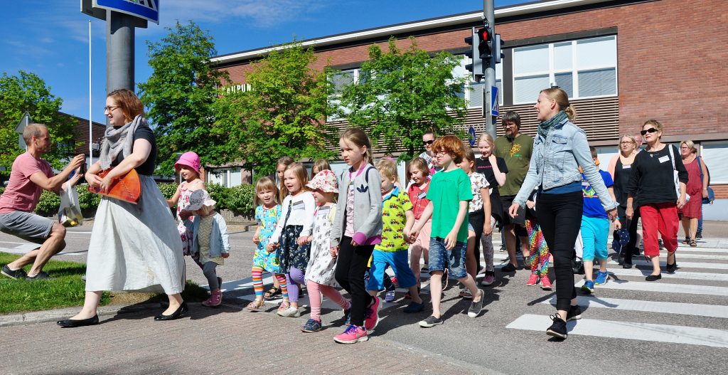 Näppärikulkue Sommelon avajaisissa