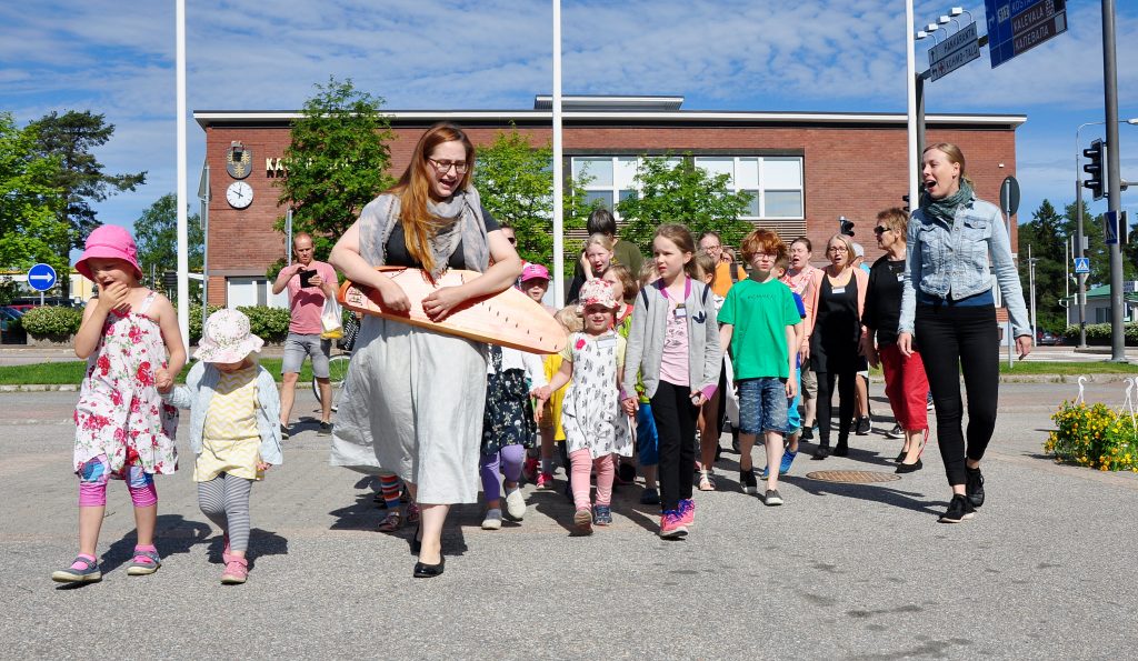 Näppärikulkue Sommelon avajaisissa