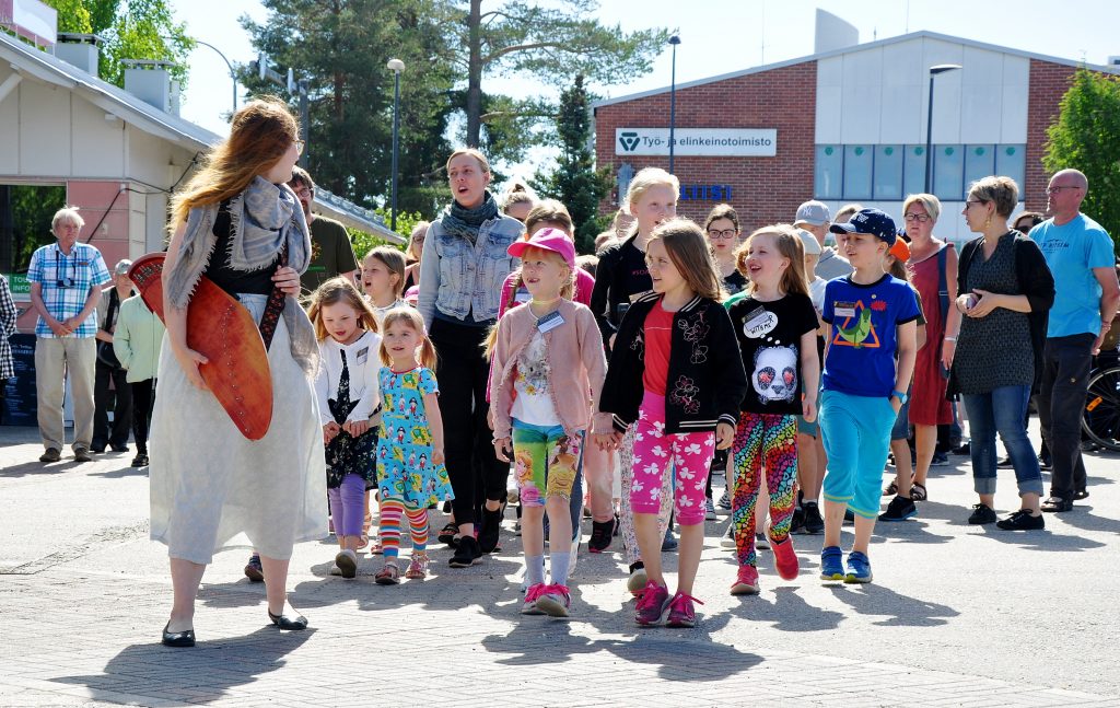 Näppärikulkue Sommelon avajaisissa
