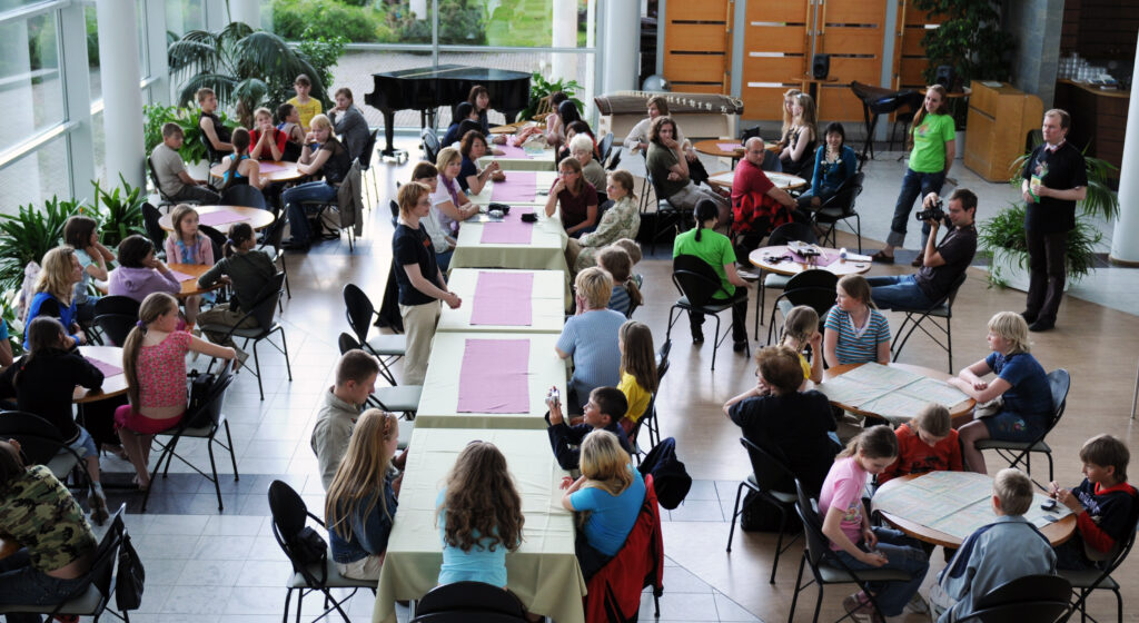 Musiikkikurssilaisten vastaanotto © Klaus von Matt 2008