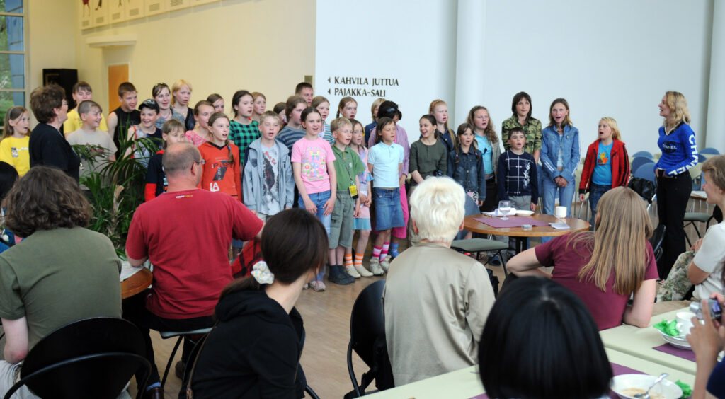 Musiikkikurssilaisten vastaanotto © Klaus von Matt 2008