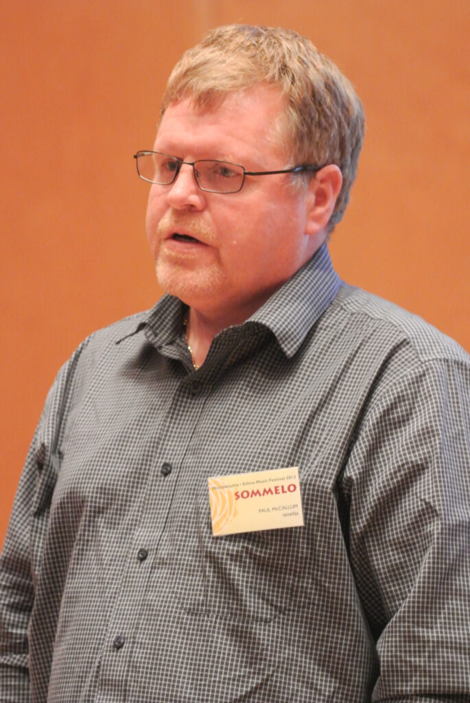 Paul McCallum suulliset lauluperinteet -seminaarissa (c) Jorma Airola/Sommelo