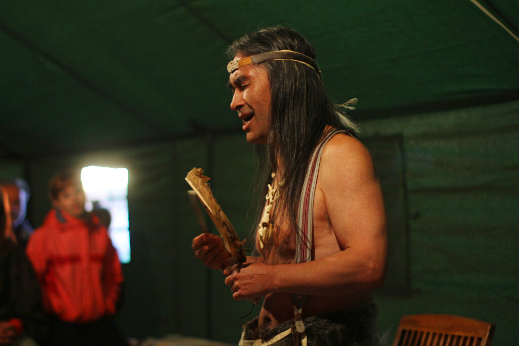 Hivshu Sommelon teltassa (c) Kira Leskinen/Sommelo
